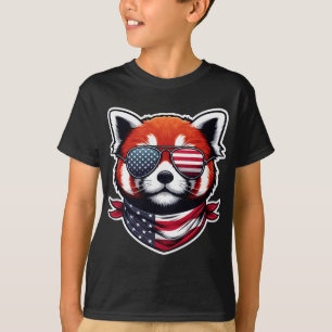 Red White & Blue Bartender Crew 4th Of July Su T-Shirt