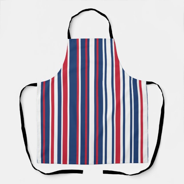 Red, White, and Blue Apron (Front)