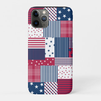 Red, White and Blue iPhone 11 Pro Case