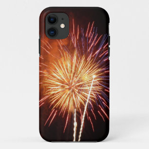Red, White and Blue Fireworks I Patriotic iPhone 11 Case