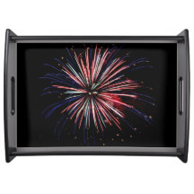 Red, White and Blue Fireworks