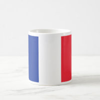 Red White and Blue Flag of France