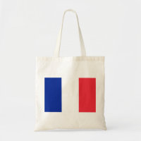 Red White and Blue Flag of France