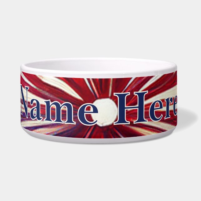 Red, White and Blue Graphic Fireworks Customize (Front)
