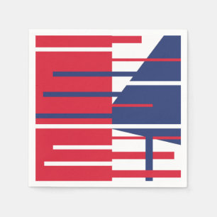 Red, White, and Blue Napkin