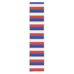 Red White and Blue Patriotic Gradient Table Runner