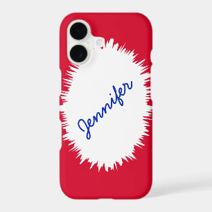 Red, White, and Blue, Personalized Name,