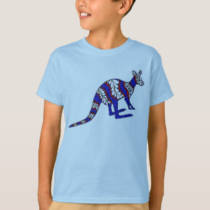 Red White and Blue Roo T-Shirt