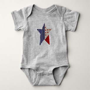 Red White And Blue Star Shirt