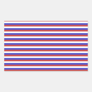 Red, White and Blue Stripes. Sticker