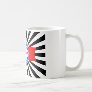 Red, White and Blue Winner Ribbon Coffee Mug