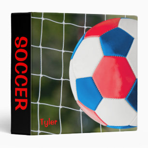 Red White and Blue with Net Binder