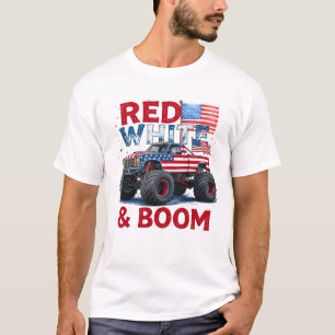 Red White And Boom Tee, Funny 4th of July Shirt