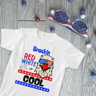 “Red, White, and COOL” Personalized T-Shirt