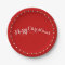 Red, White And Green Christmas Paper Plates