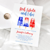 Red White and I Do 4th of July Bridal Shower