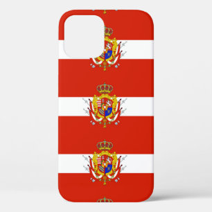 Red White Banner Grand Duchy of Tuscany iPhone 12 Case