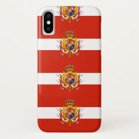 Red White Banner Grand Duchy of Tuscany