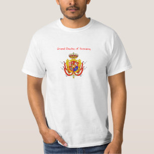 Red White Banner Grand Duchy of Tuscany T-Shirt