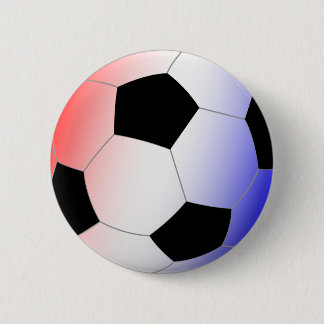 Red, White, & Blue 2 Inch Round Button