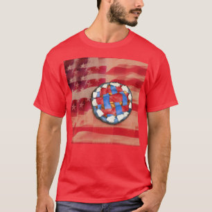Red, White & Blue Apple Pie T-Shirt