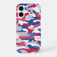 Red White & Blue Camouflage