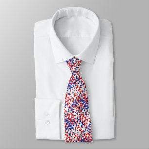 RED WHITE BLUE CELEBRATION TIE