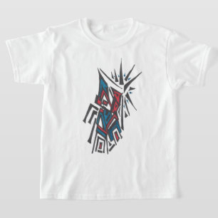 Red, White, & Blue Colourful Abstract Tribal Tatto T-Shirt