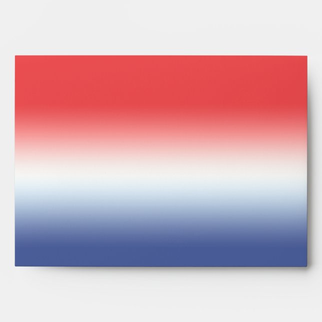 Red White Blue Envelopes (Front)