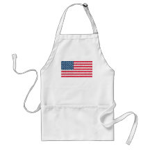 Red White Blue Glitter Patriotic American USA Flag