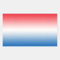 Red White & Blue Ombre