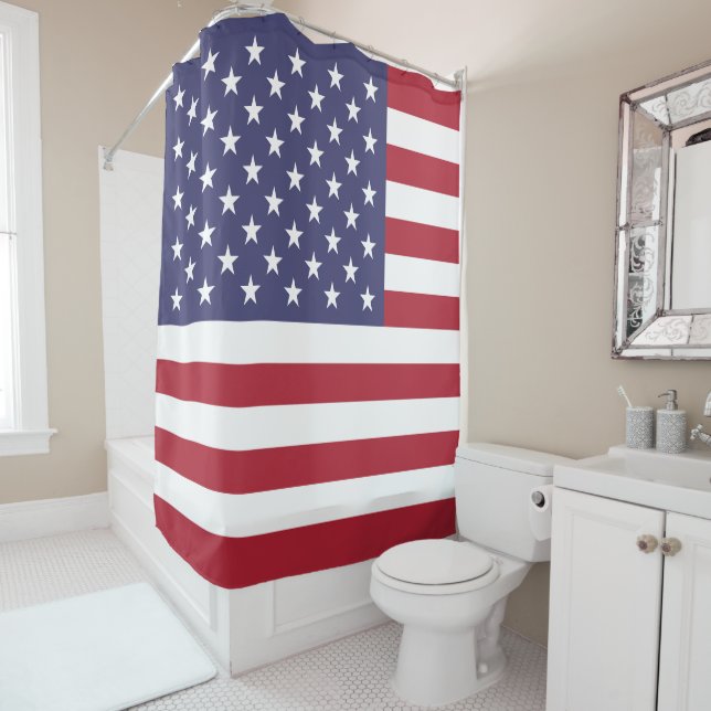 Red White & Blue Patriotic American Flag (In Situ)
