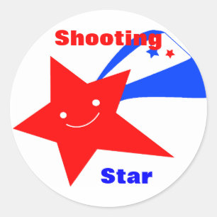 Red, White, & Blue Star Award Stickers