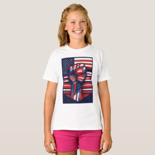 Red,White & Bold T-Shirt