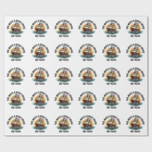 Red White & Booze Cruise 250th Years 4th of July  Wrapping Paper