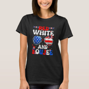 Red White & Boujee Summer Drinking 4th Of July US T-Shirt