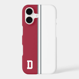 Red & White College Colours Signature