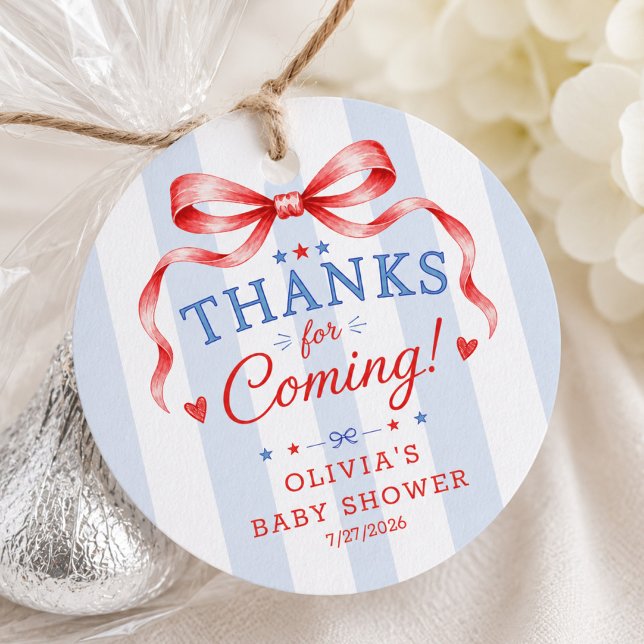 Red White & Due Favour Tag (Creator Uploaded)