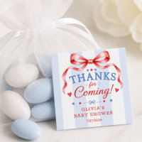 Red White & Due Favour Tag