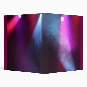 Red & White Lights binder