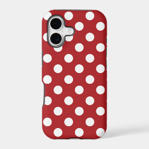 Red White Polka Dot