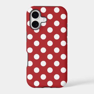 Red White Polka Dot
