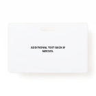 Red White Service Dog Logo & Photo ID