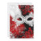 Red White sparkle Mask Masquerade Sweet 16