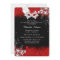 Red White sparkle Mask Masquerade Sweet 16