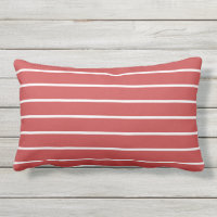 Red White Stripe Classic Nautical Design