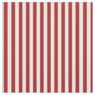 Red & White Stripes Fabric