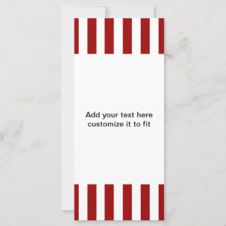 Red White Stripes Pattern