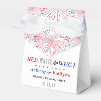 Red, White & Who? 4th Of July Gender Reveal Party
