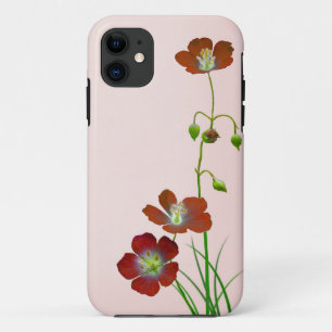 Red Wildflower iPhone 11 Case